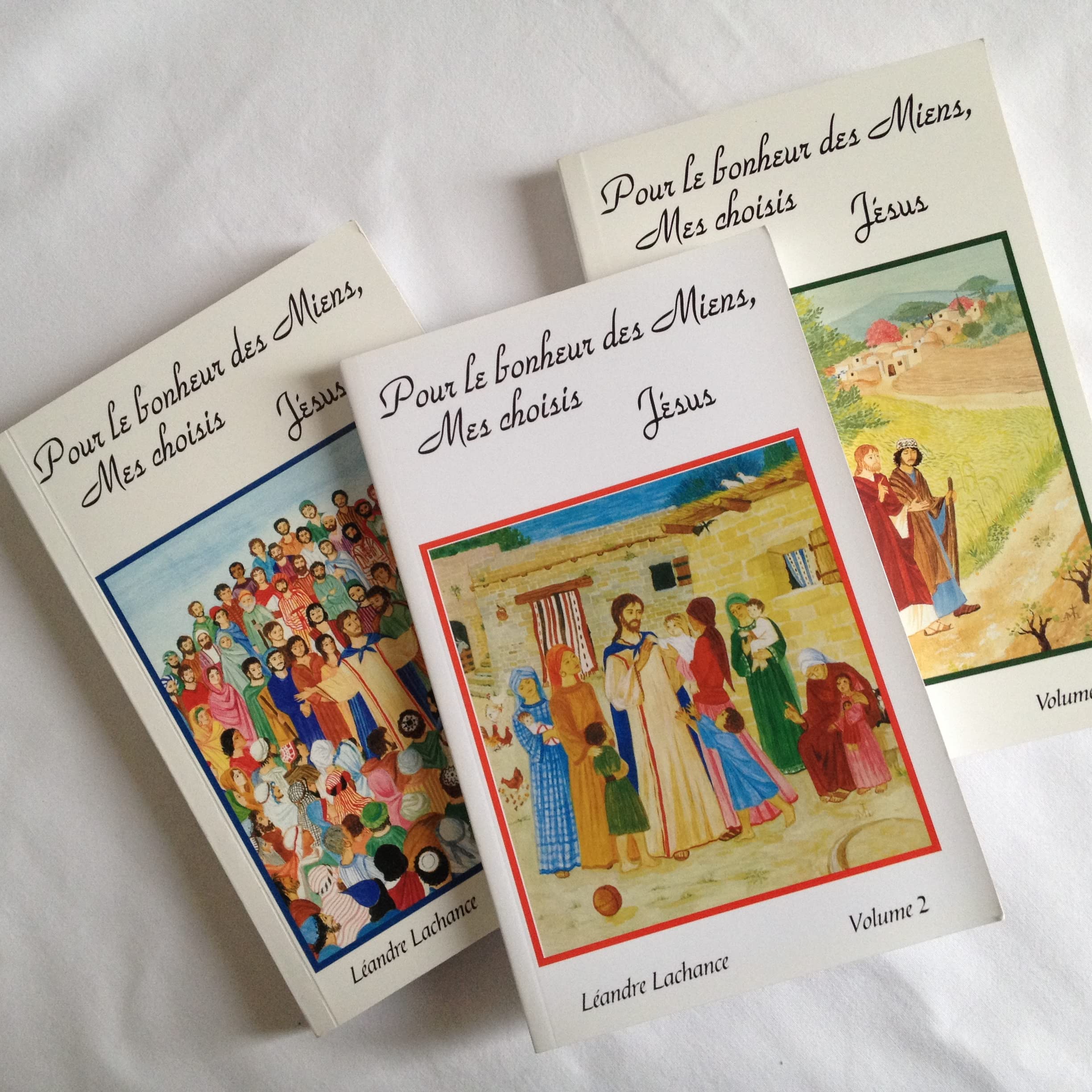Pour Le Bonheur Des Miens, Mes Choisis. Jésus. Volumes 1, 2 et 3 (Livre + CD) Religion & Esotericism