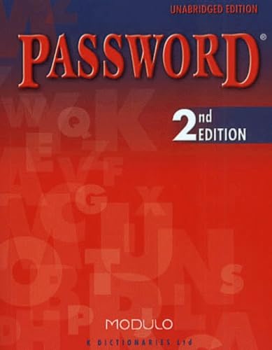 Password. English Dictionary For Speakers Of French, 2nd Edition Books