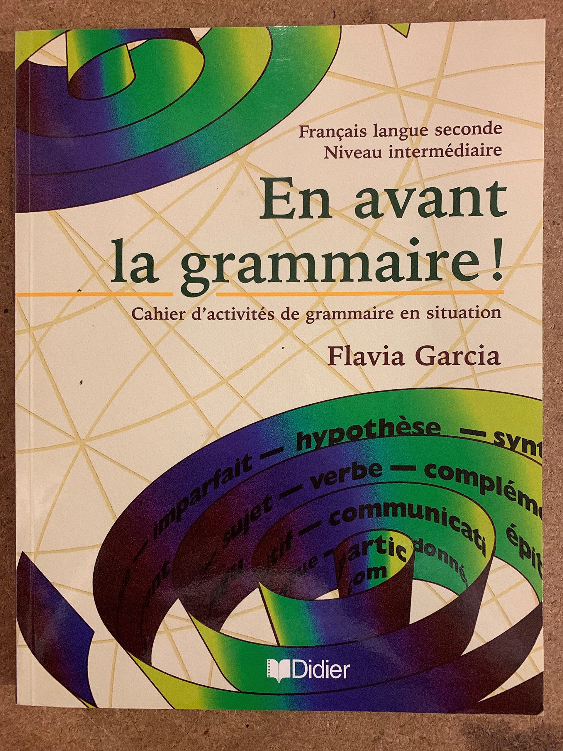 en avant la grammaire niveau intermediaire Books