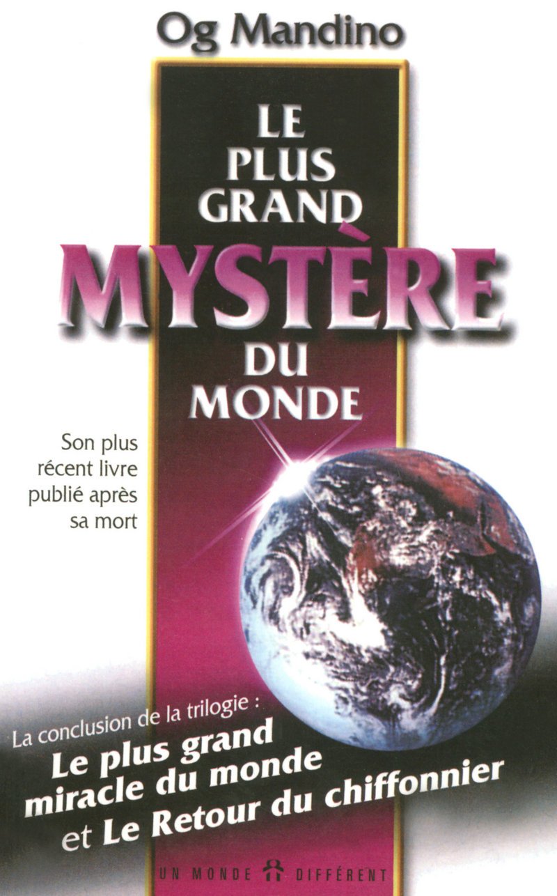 LE PLUS GRAND MYSTERE DU MONDE - LE PLUS GRAND MIRACLE DU MONDE ET LE RETOUR DU CHIFFONNIER book