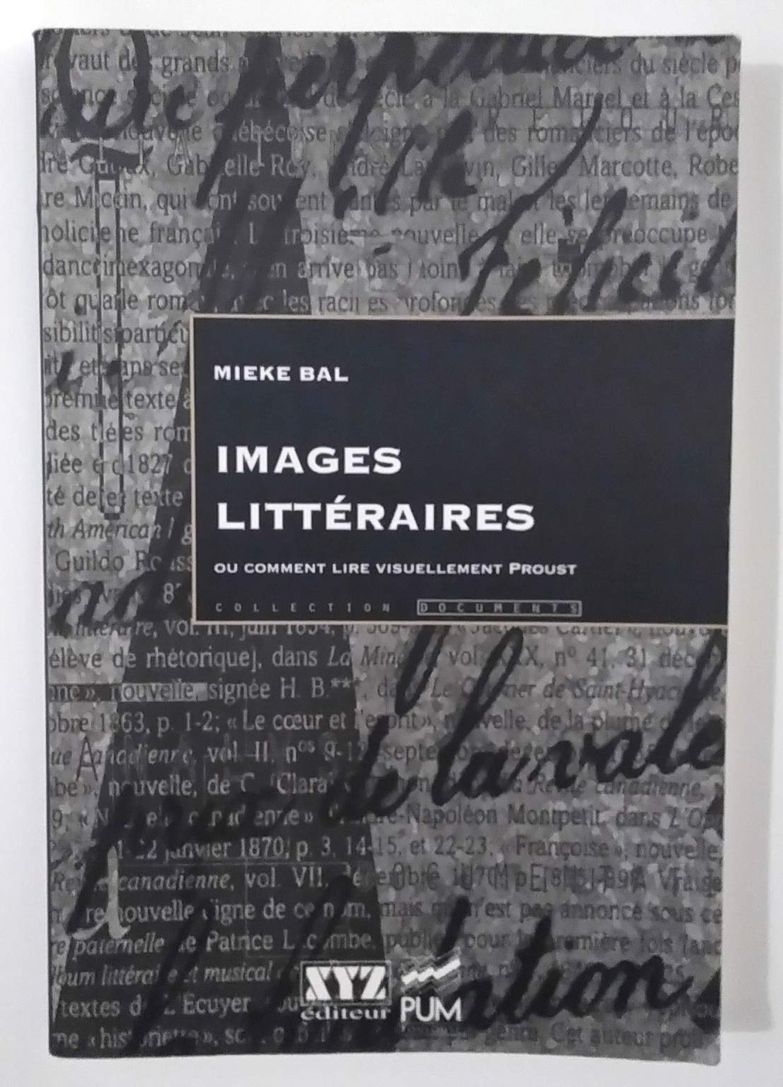Images littéraires, ou, Comment lire visuellement Proust book