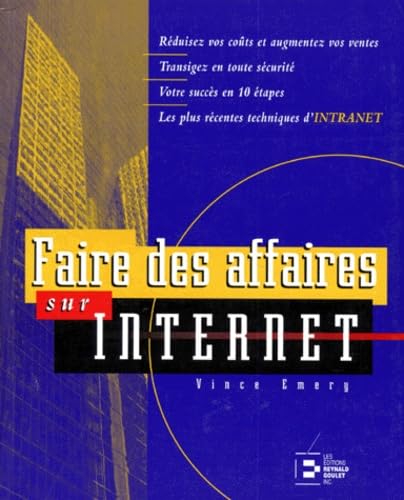 FAIRE DES AFFAIRES SUR INTERNET Books