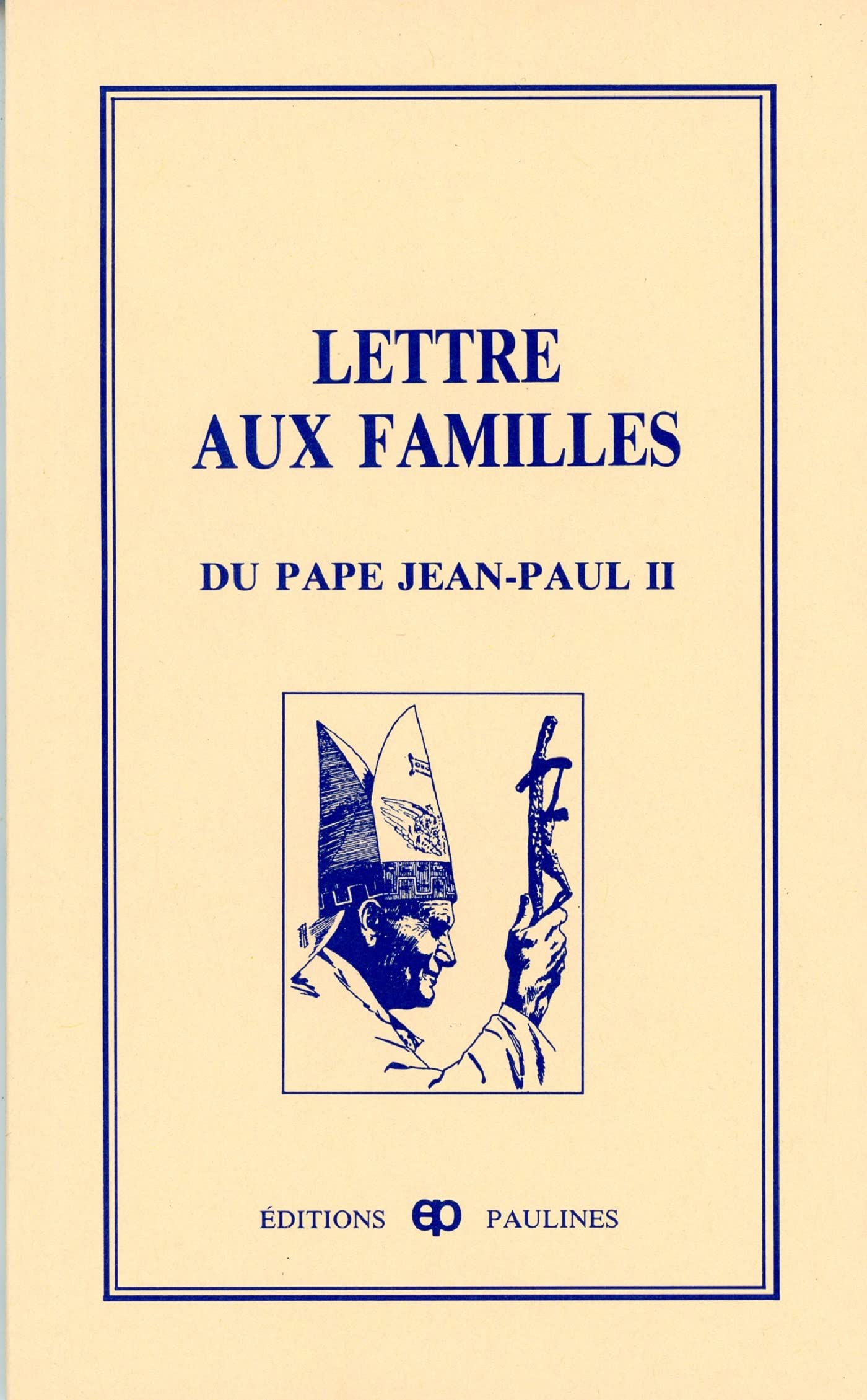 LETTRE AUX FAMILLES Religion & Esotericism