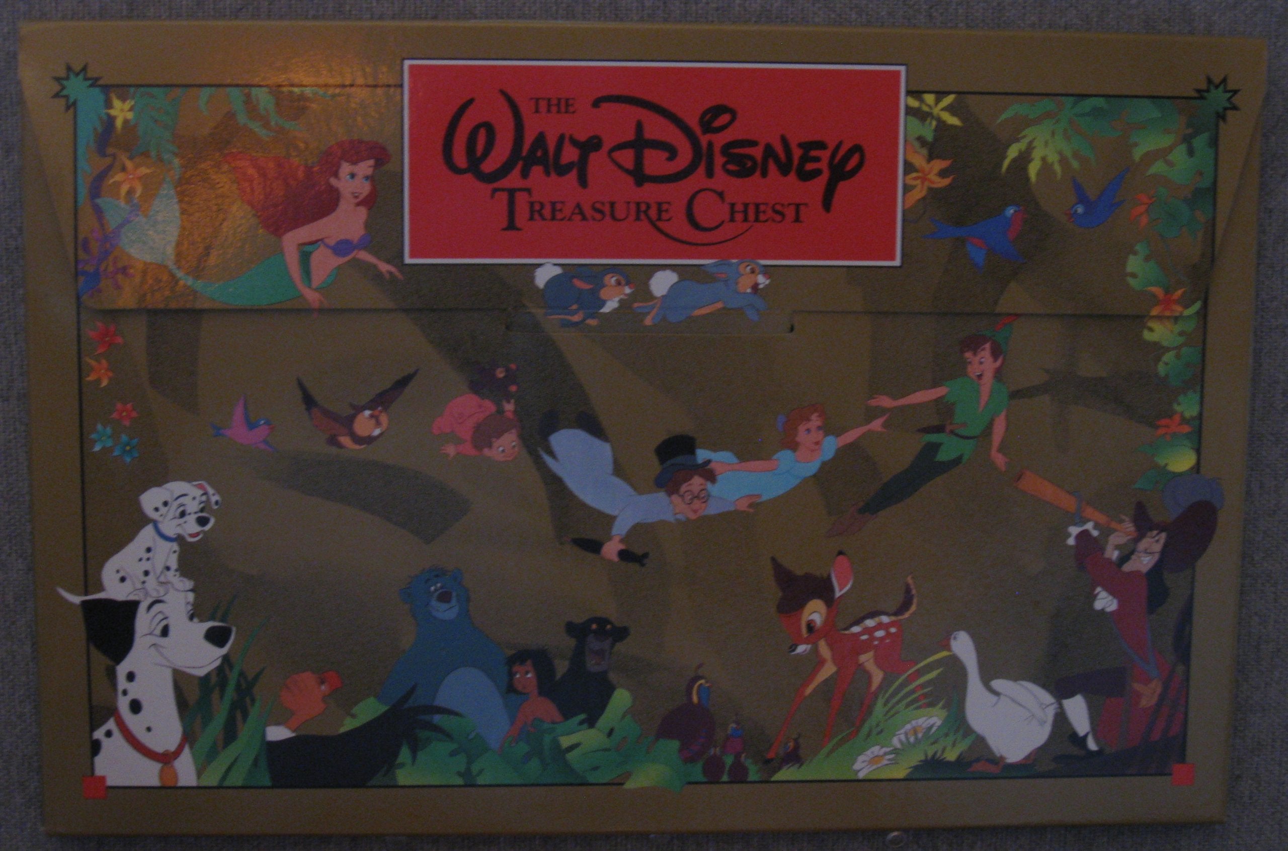 The Walt Disney Treasure Chest Boxed Set: Peter Pan, Bambi, The Little Mermaid, 101 Dalmations and Jungle Book book