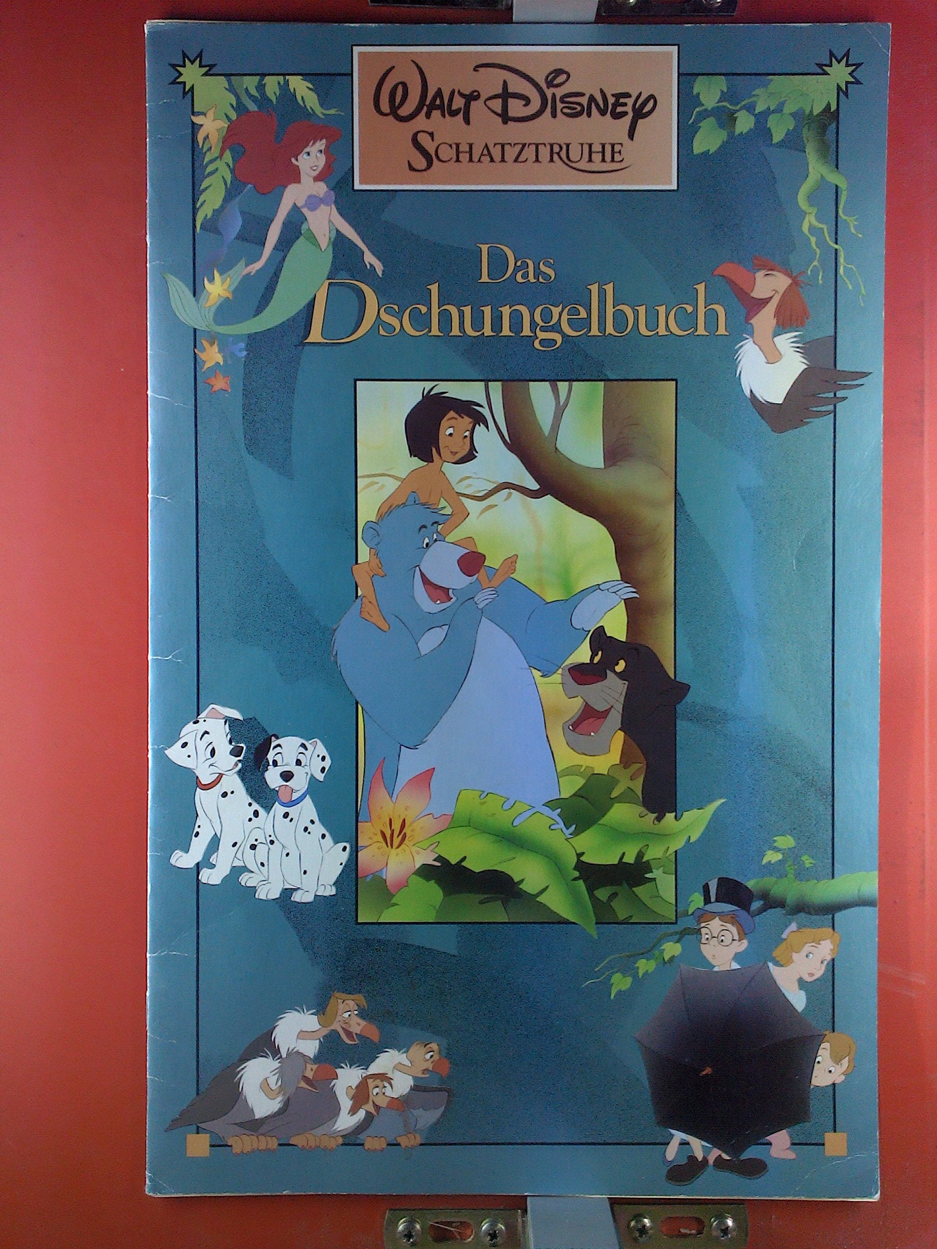 Walt Disney´s Schatztruhe: Das Dschungelbuch-Bambi-Arielle, die Meerjungfrau-Peter Pan - 4 Riesenbücher im Kartonschuber Professional & Reference Books