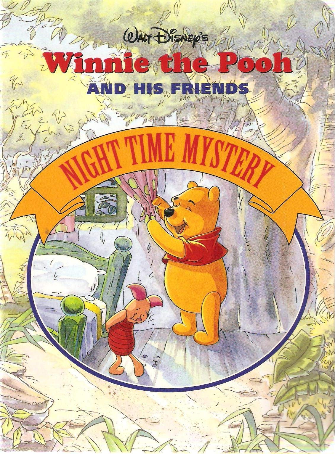 Night Time Mystery Walt Disney's Winnie the Pooh and His Friends disney Books