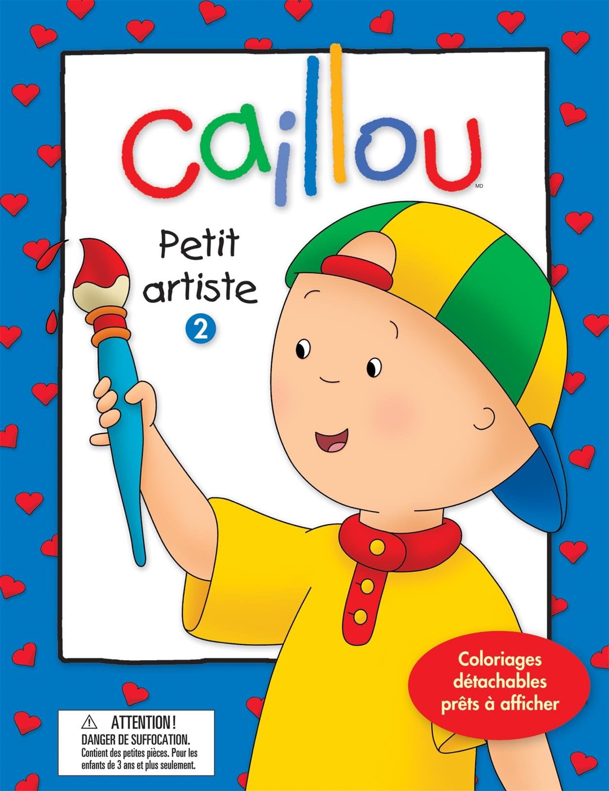 Caillou Petit artiste 2 (2): Tome 2 Hobbies & Crafts