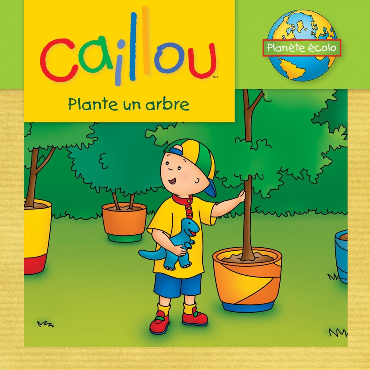 Caillou plante un arbre book