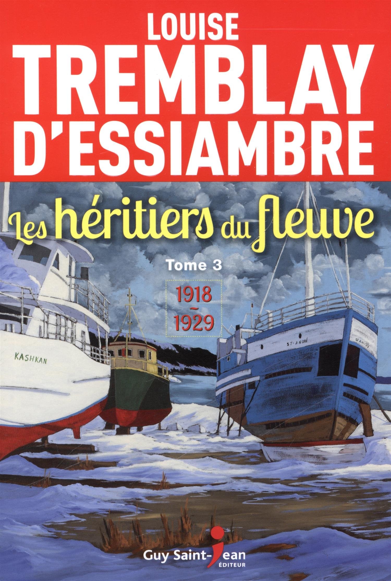 LES HERITIERS DU FLEUVE V 03 1918-1929 Historical Fiction