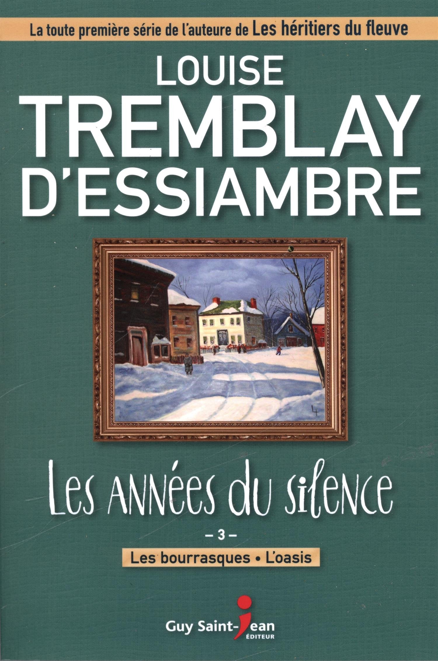 LES ANNEES DU SILENCE COFFRET 3 LES BOURRASQUES L'OASIS Historical Fiction