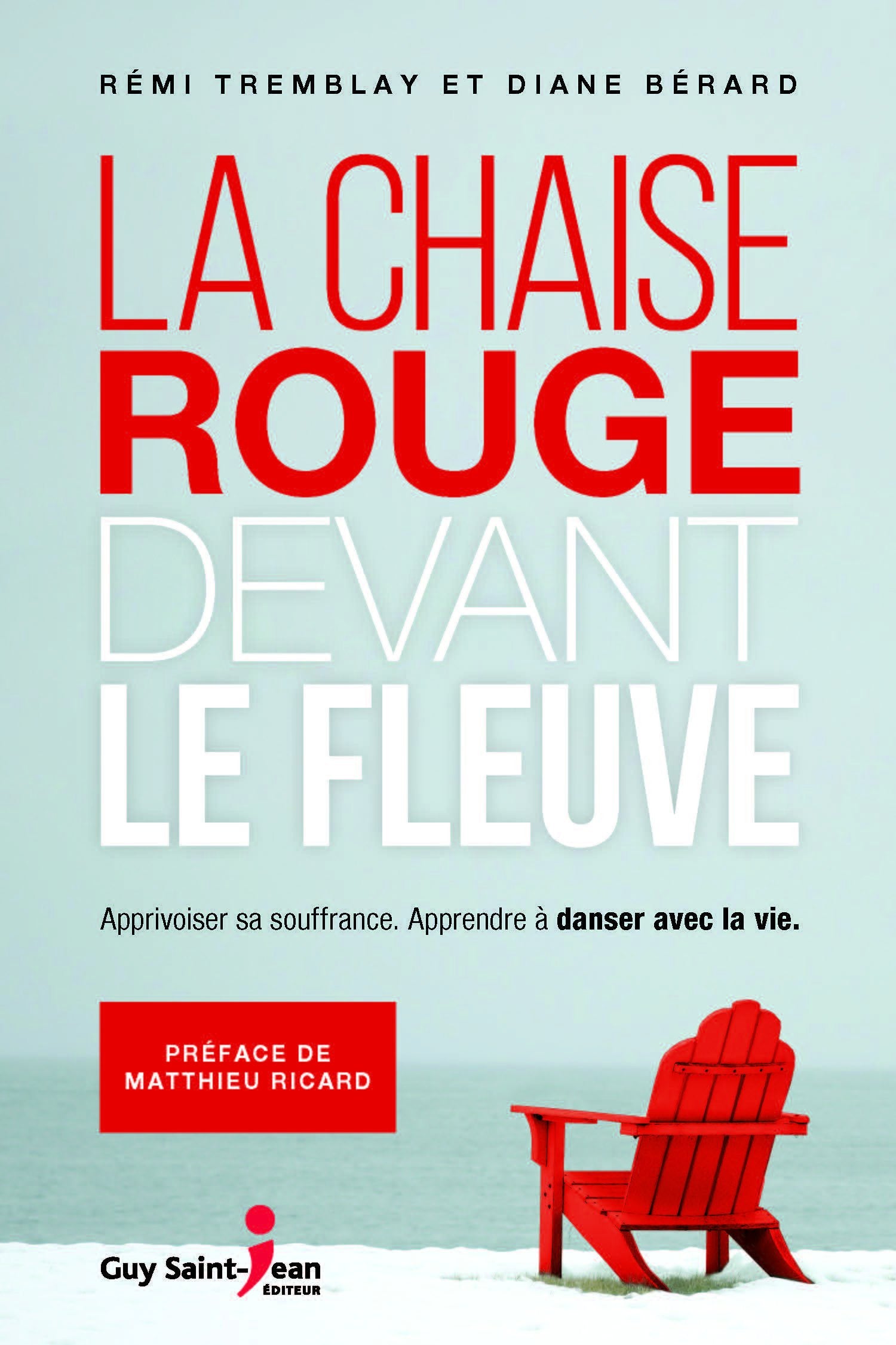 LA CHAISE ROUGE DEVANT LE FLEUVE : APPRIVOISER SA SOUFFRANCE book