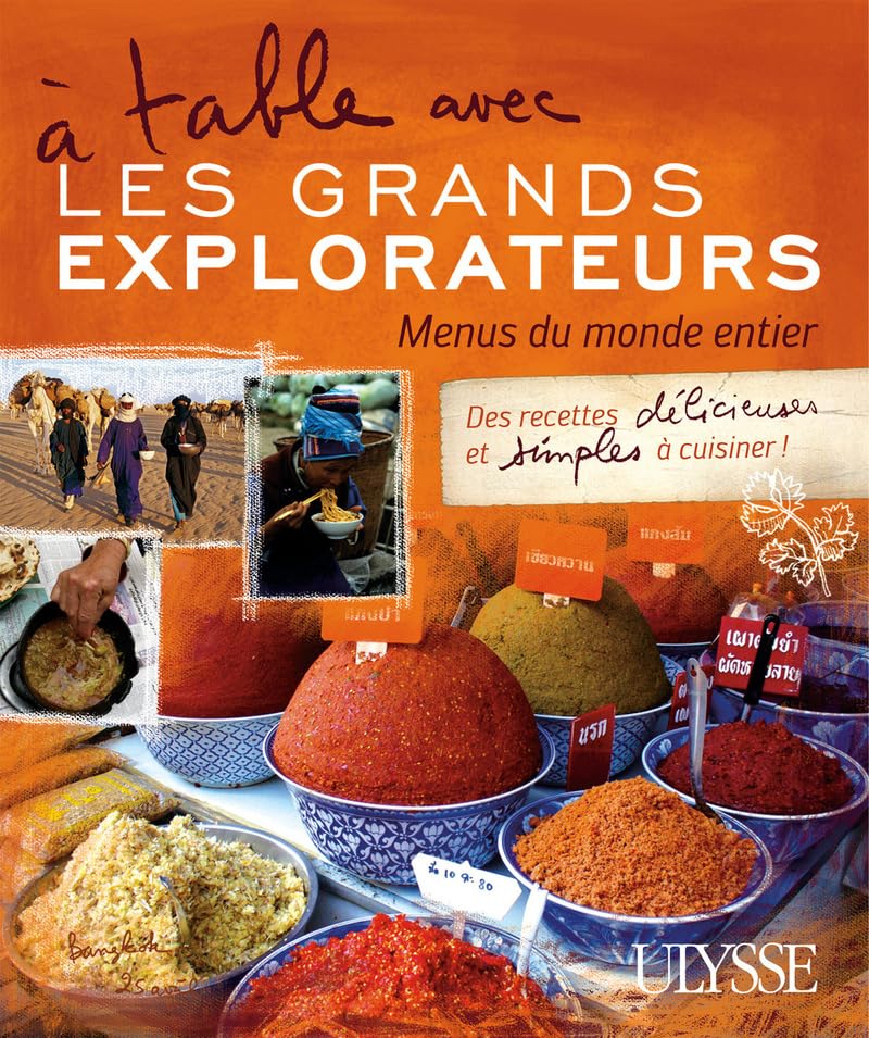 A table avec les grands explorateurs - menus du monde entier: MONDE (1) book