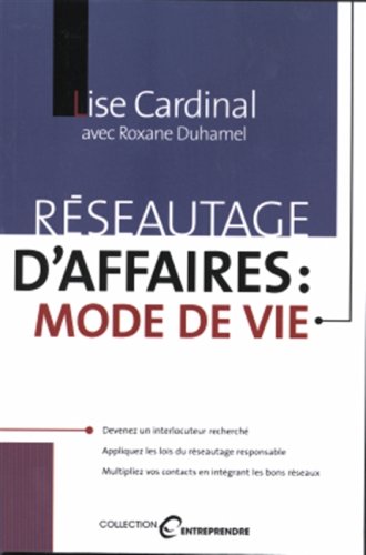 Reseautage d affaires mode de vie book