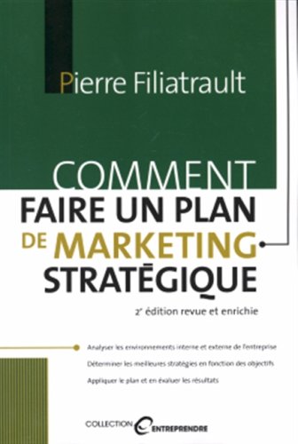 Comment faire un plan de marketing strategique book