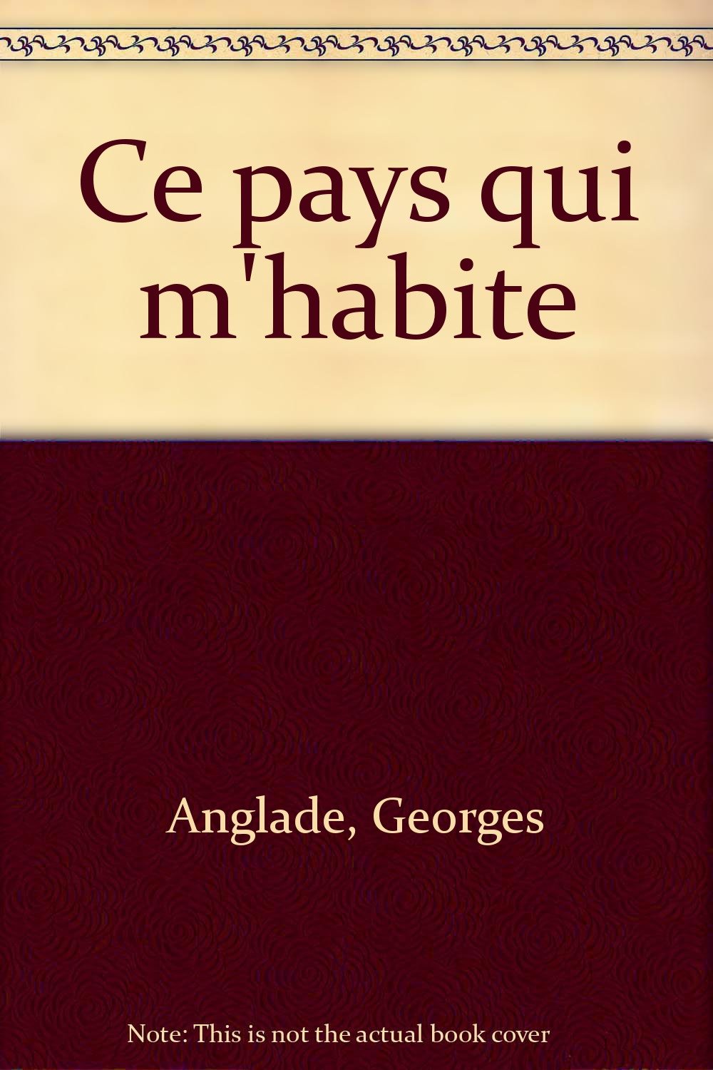 Ce pays qui m'habite Books