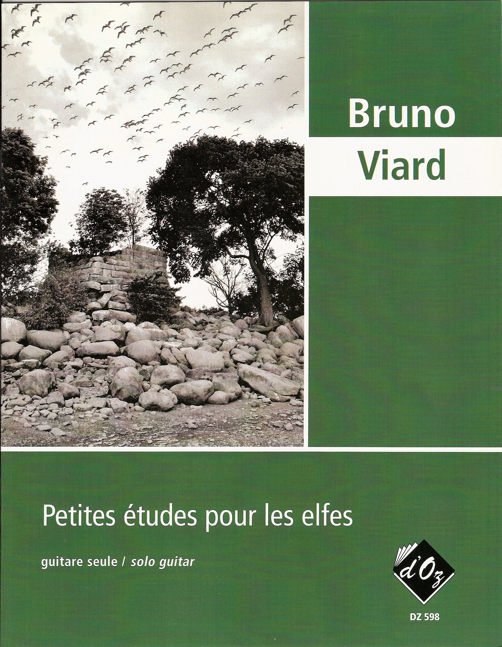 Petites études pour les elfes. Gitarre Solo. Sheet Music