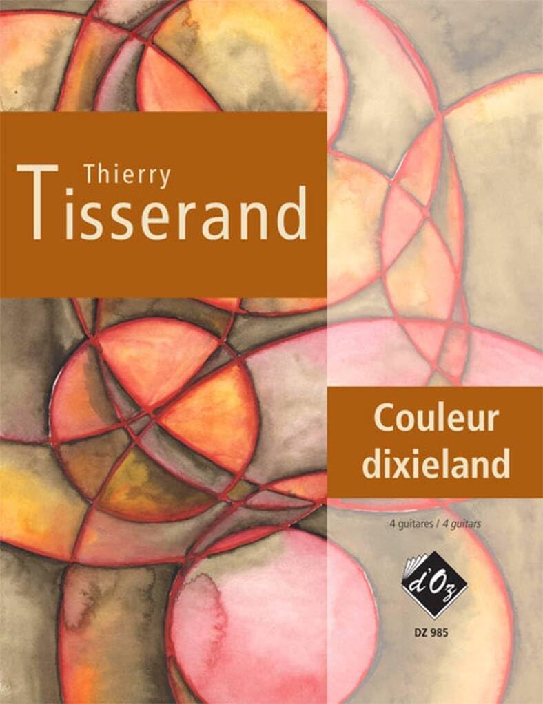 Couleur dixieland. Gitarre Trio / Quartett. Partitur und Stimmen Sheet Music