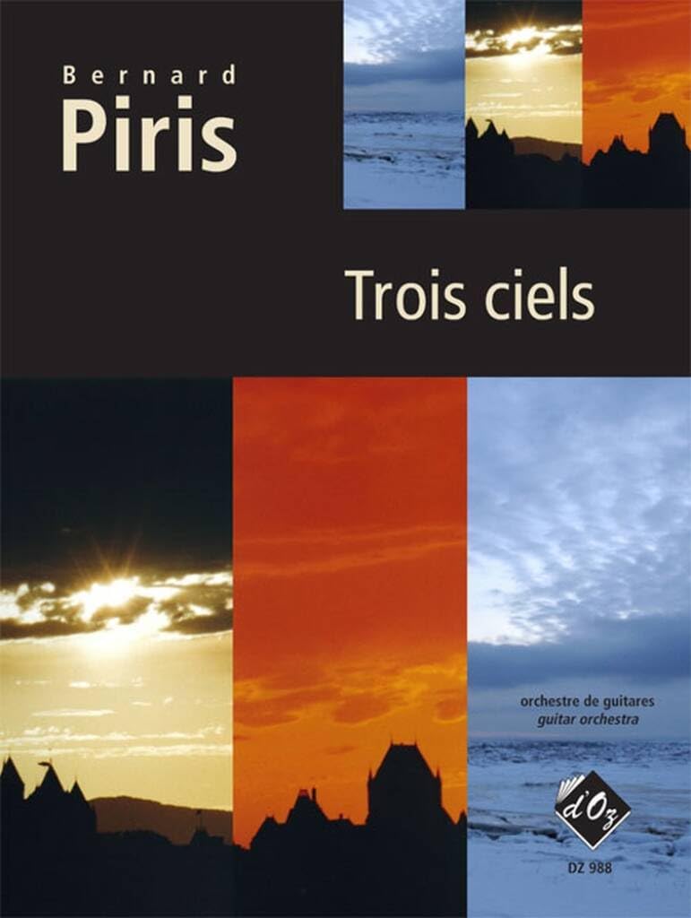 TROIS CIELS -PARTITION+PARTIES SEPAREES Arts & Music