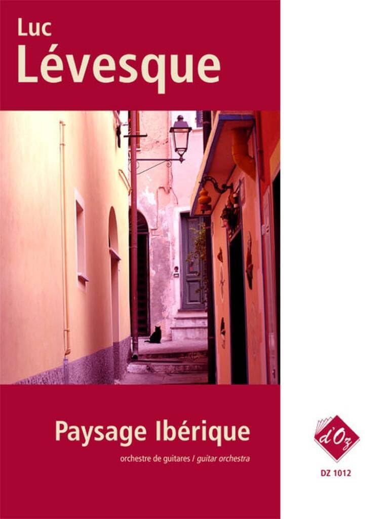 Paysage Ibérique. Gitarren Ensemble. Partitur und Stimmen Sheet Music
