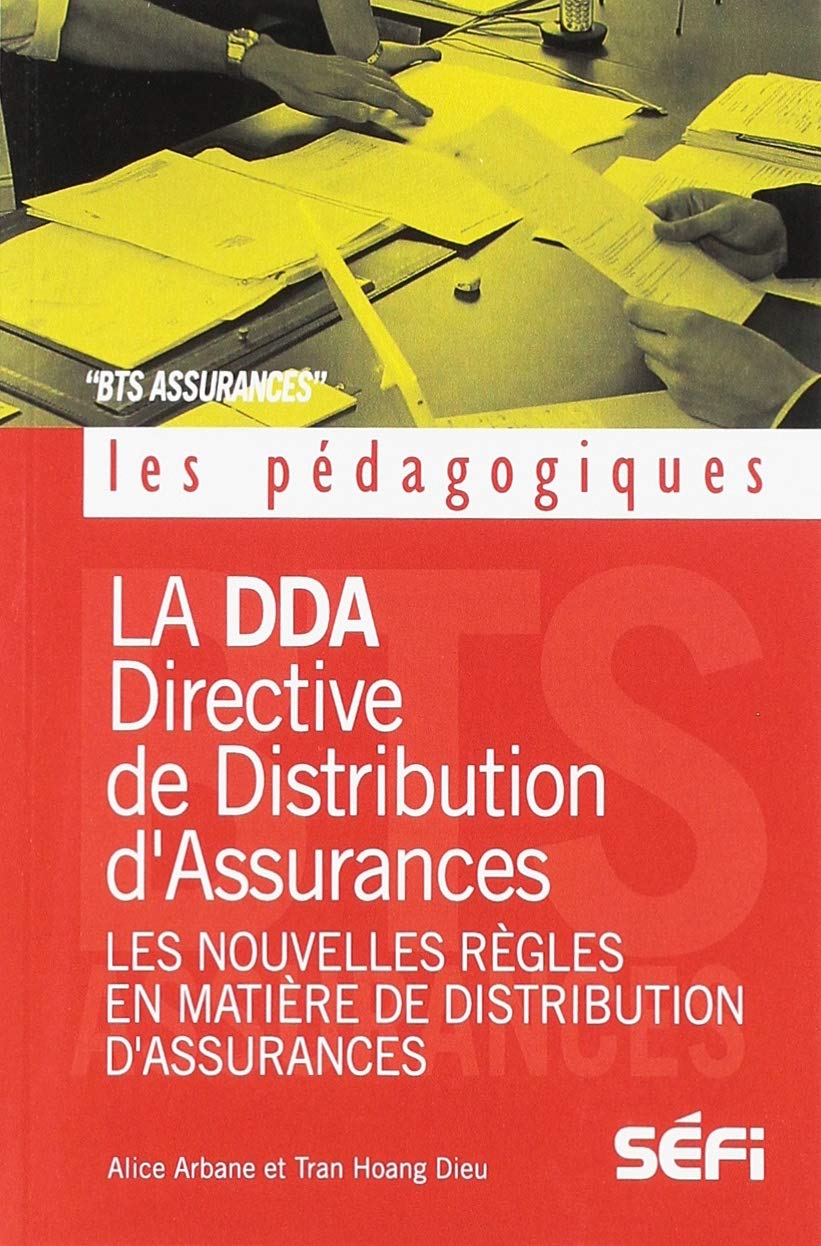 DDA Directive de distribution d'assurances: Les nouvelles règles en matière de distribution d'assurances book