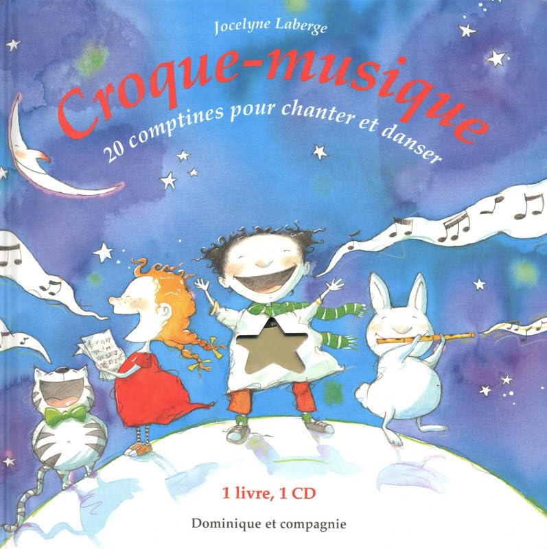 Croque musique + CD 20 comptines pour chanter et danser book