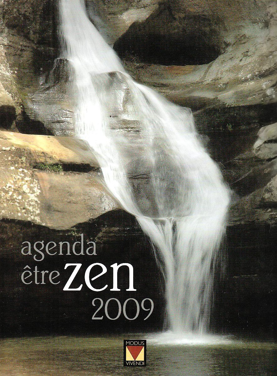 Agenda Etre Zen 2009 book