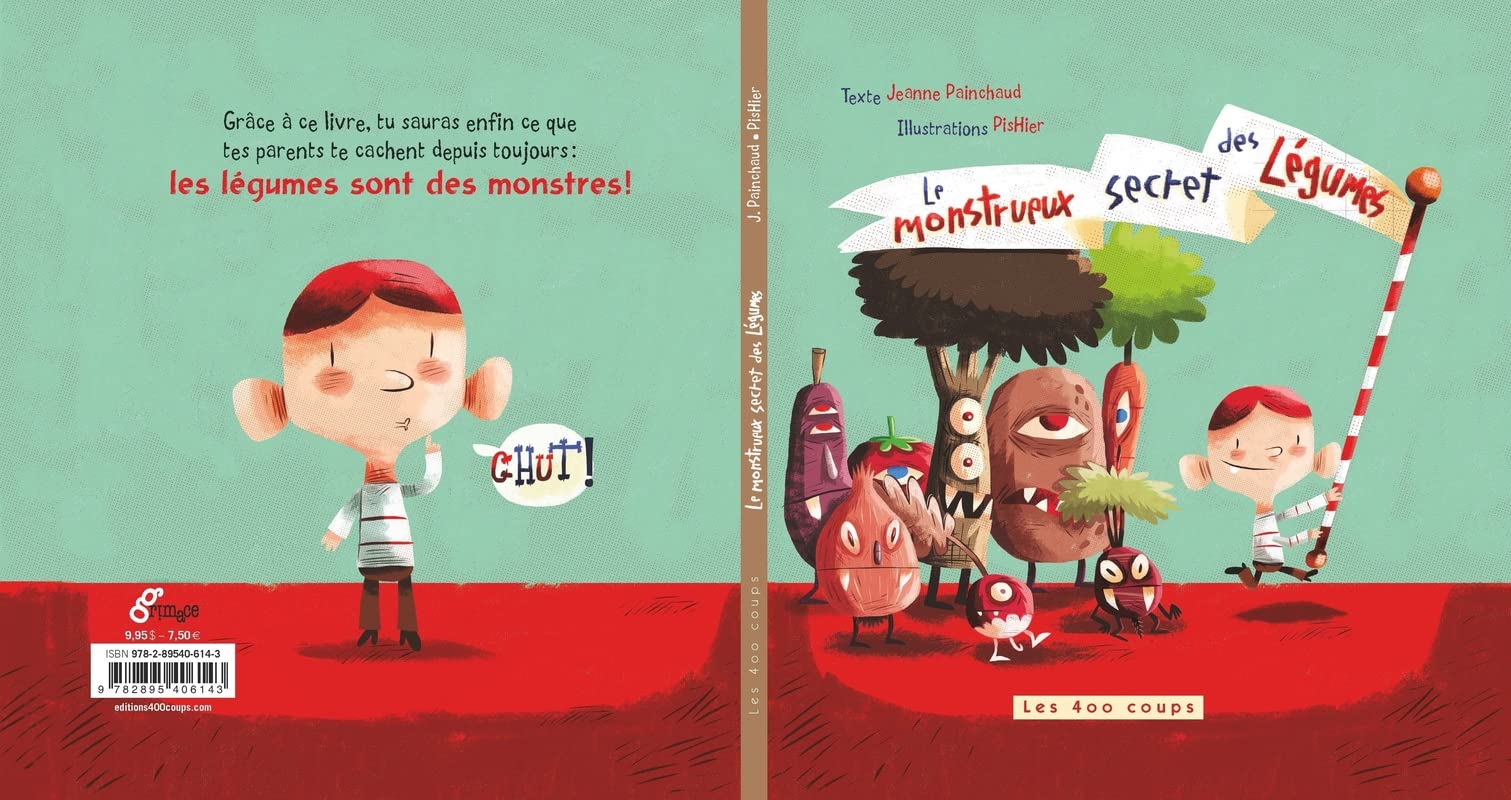 Le monstrueux secret des légumes Non-fiction