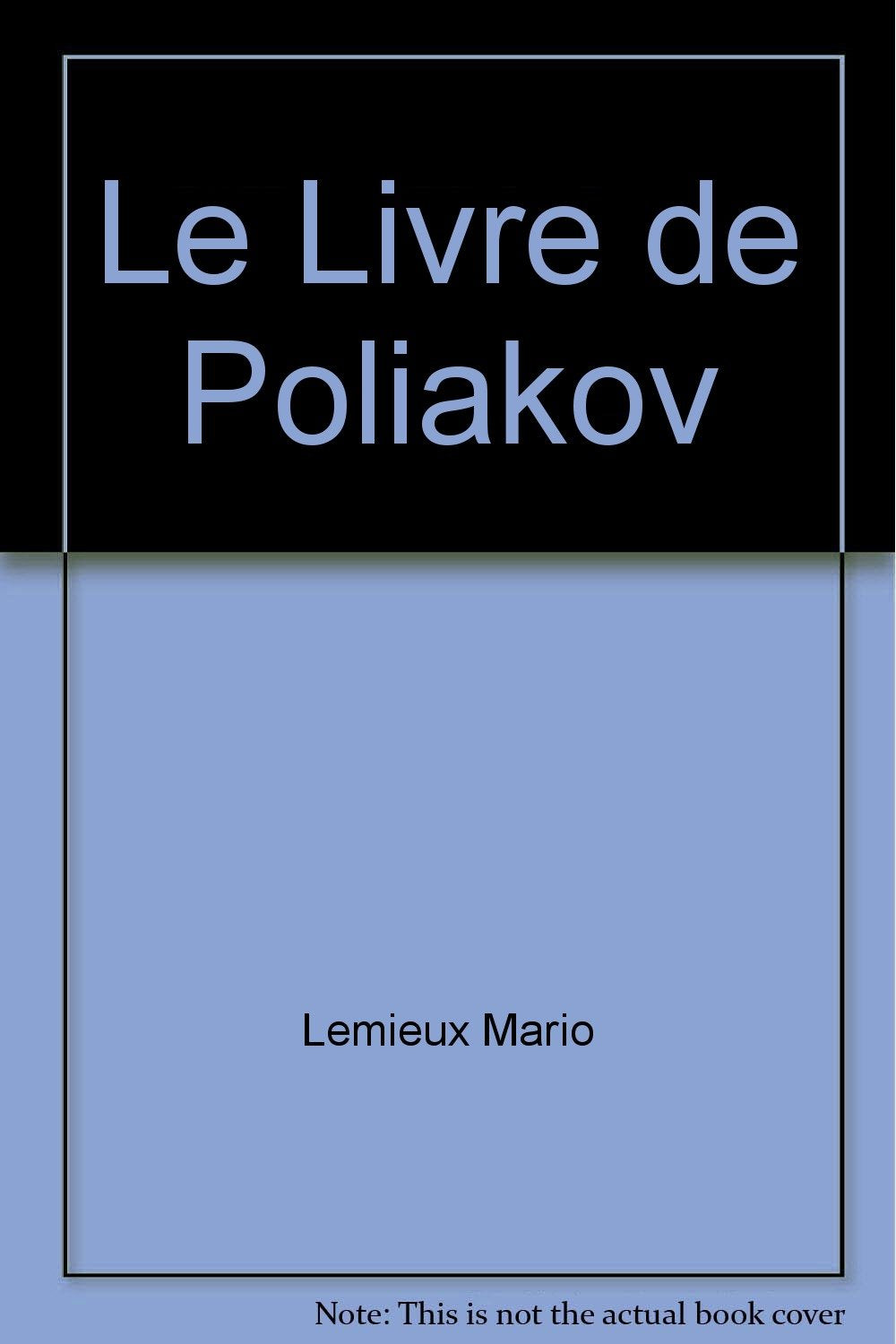 Le Livre de Poliakov Books