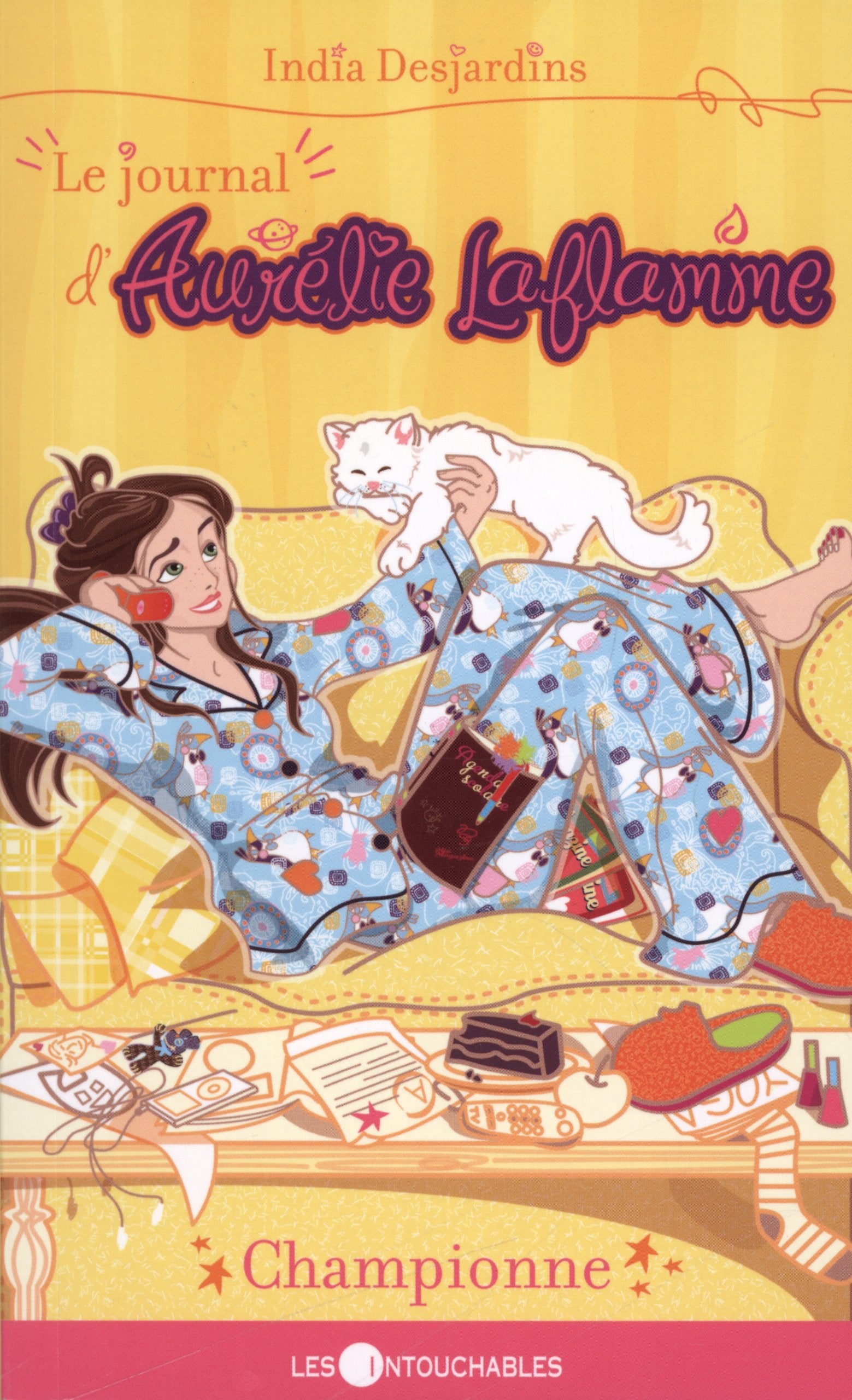 Le journal d'aurelie laflamme v. 05 championne book