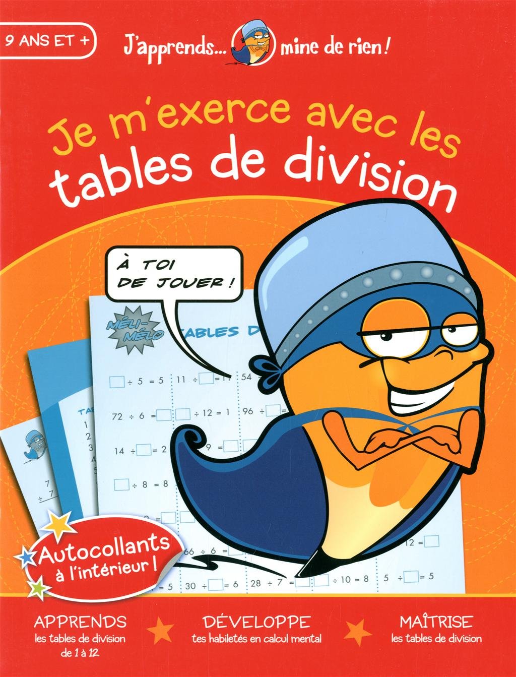 J'Apprends avec les Tables de Division book