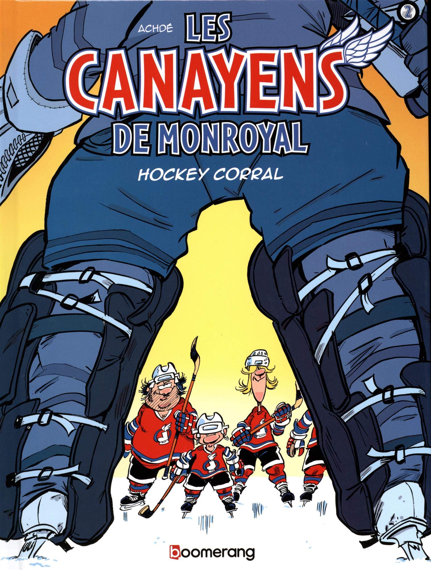 Les canayens de monroyal v 02 hockey corral book