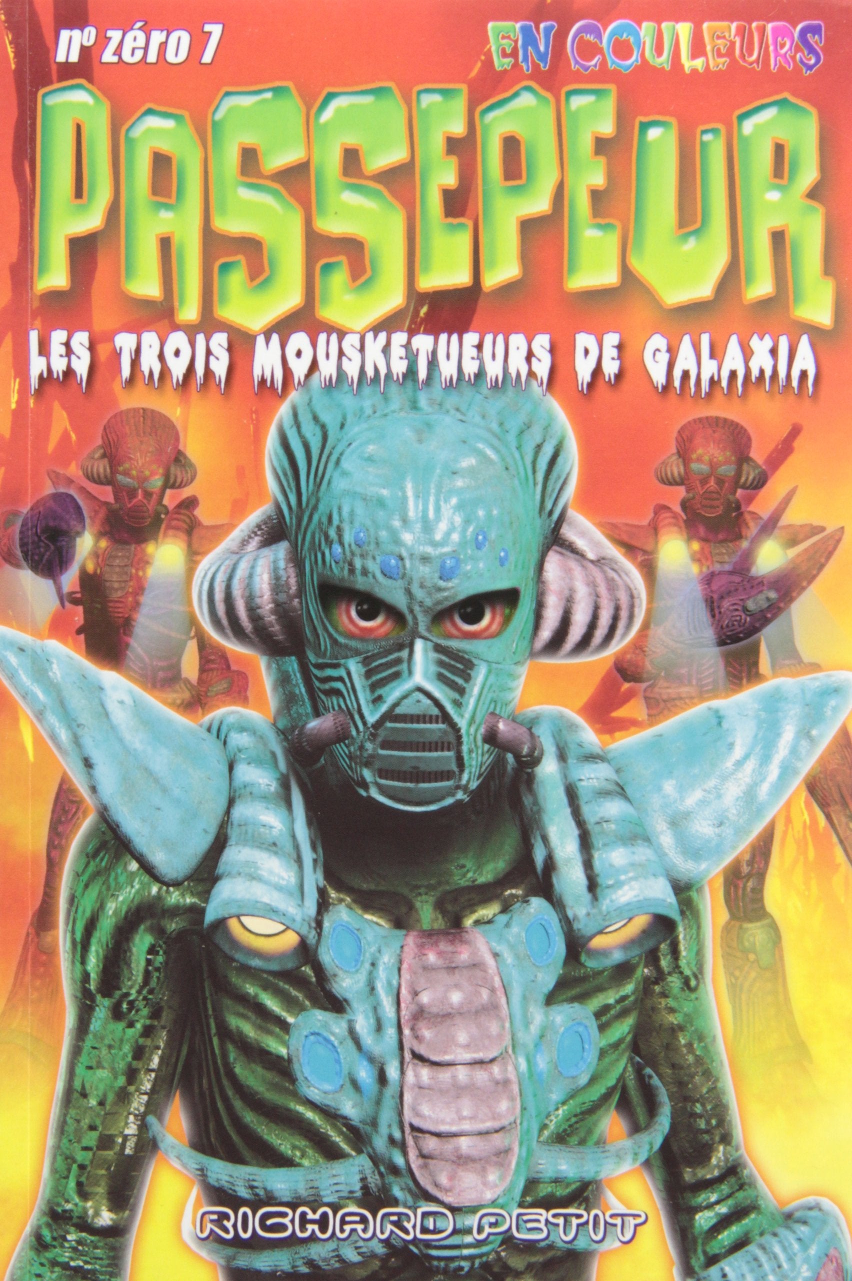 Les trois mousketueurs de galaxia book