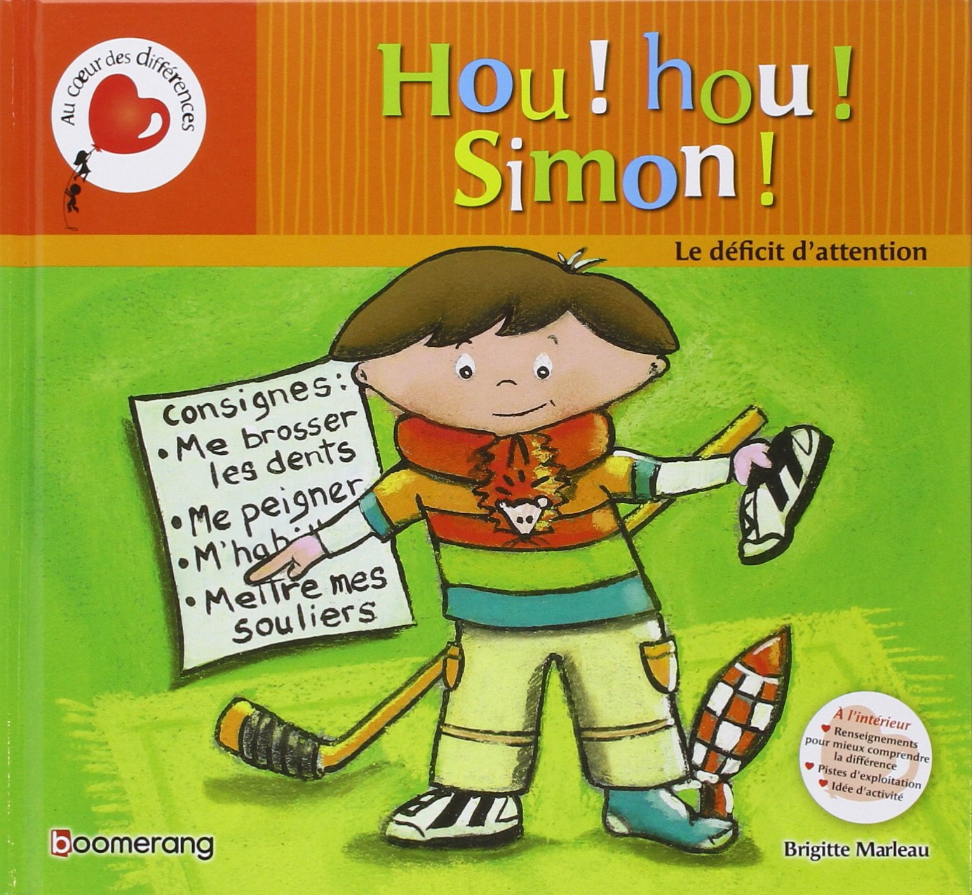 HOU ! HOU ! SIMON ! (CARTONNE) LE DEFICIT D'ATTENTION Books