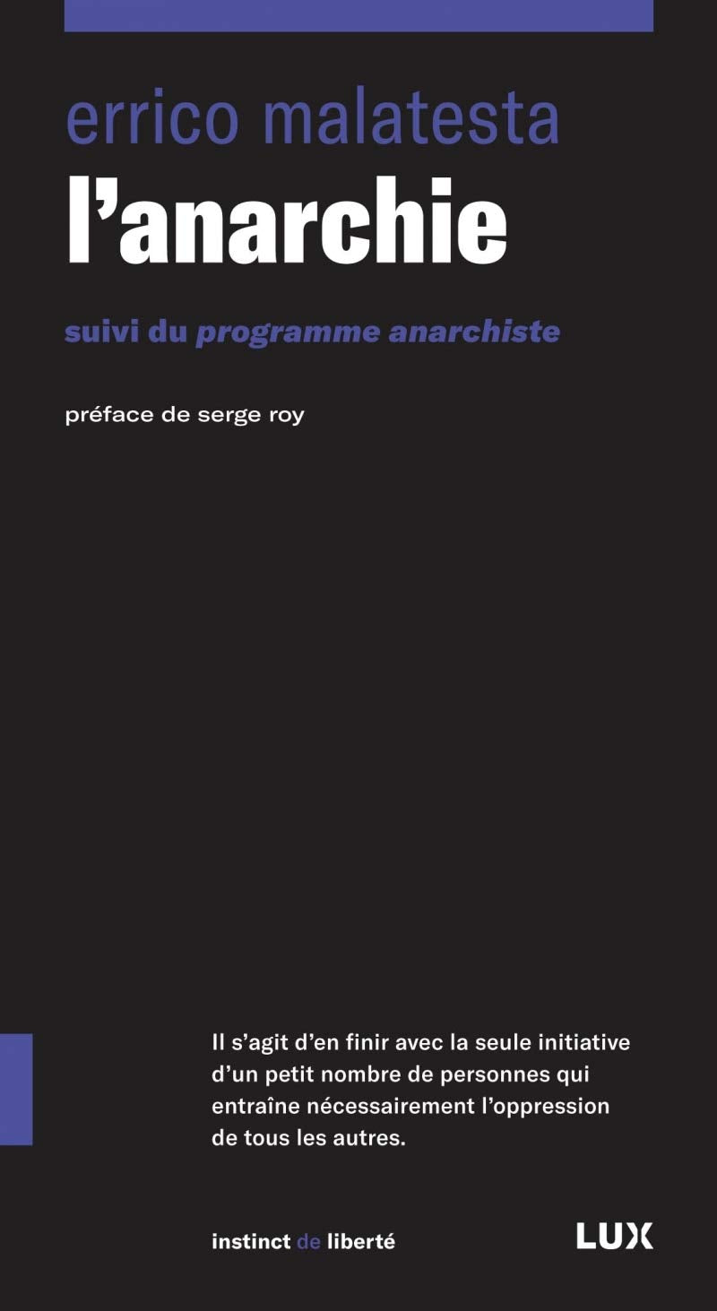 L'ANARCHIE: Suivi du Programme anarchiste Social Sciences