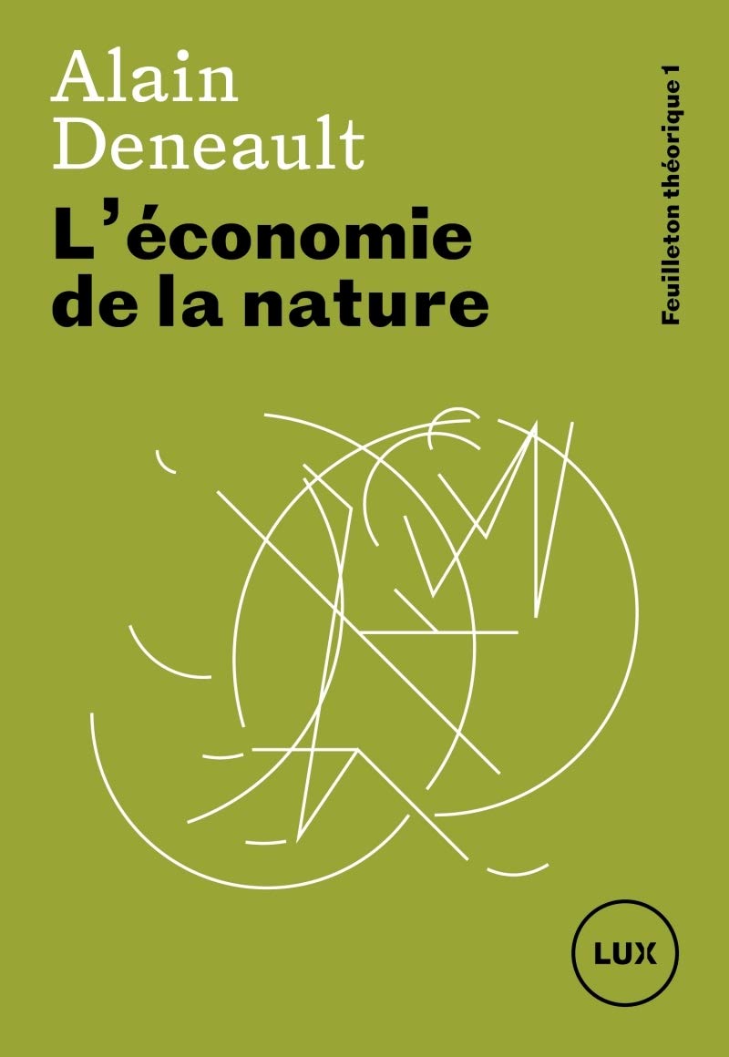 L'Economie de la nature - Feuilleton théorique Business, Finance & Career