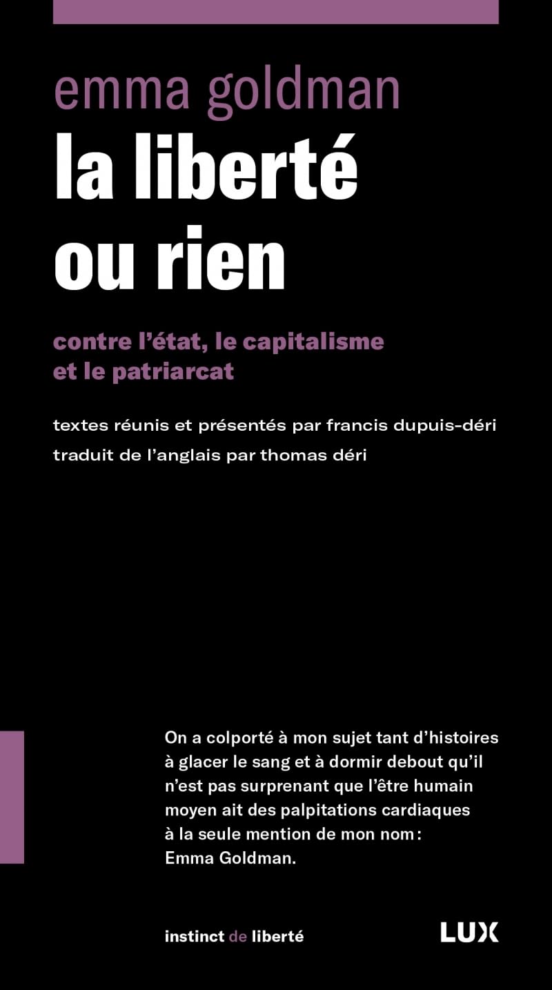 La liberté ou rien -Contre l'état, le capitalisme et le patr: Contre l'Etat, le capitalisme et le patriarcat Books