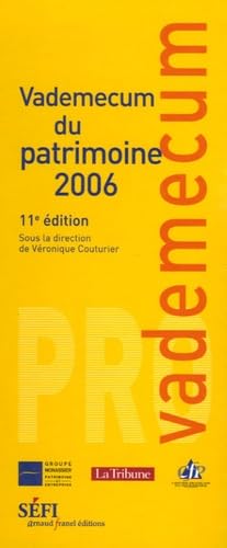 Vademecum du patrimoine 2006 book
