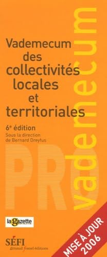 Vademecum des collectivités locales et territoriales book