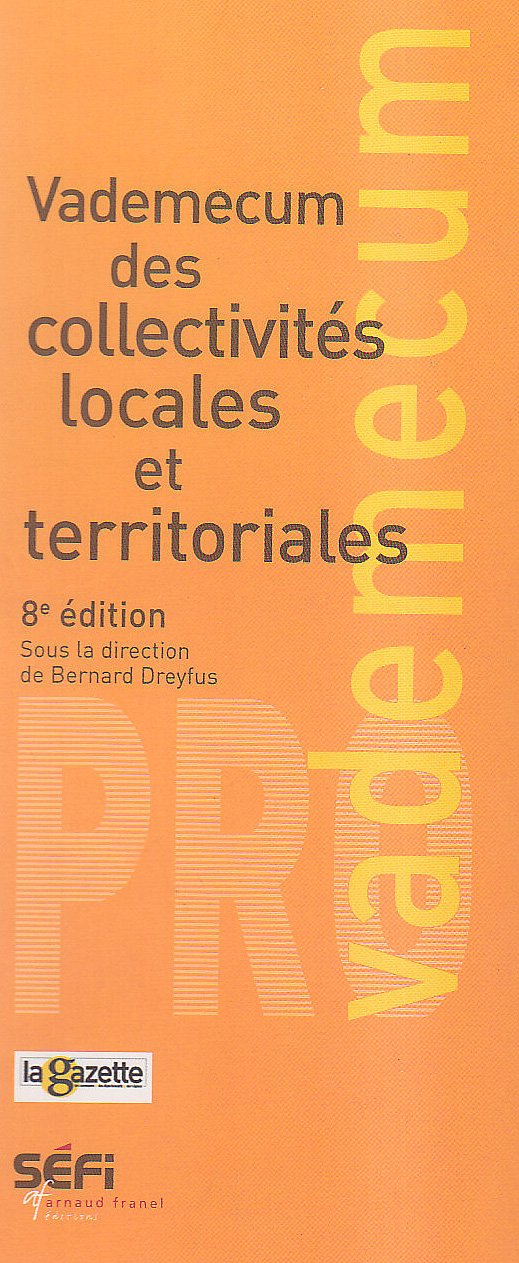 Vademecum des collectivités locales et territoriales book