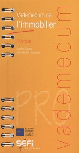 Vademecum de l'immobilier Books