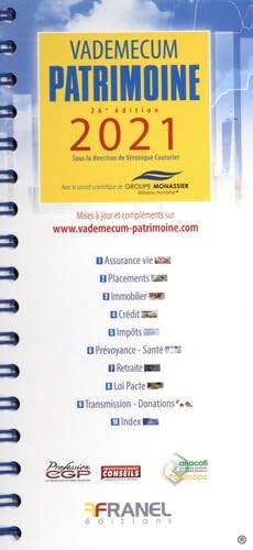 Vademecum du patrimoine 2021: 26e édition book