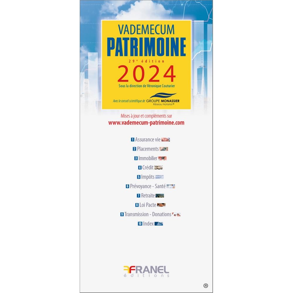 Vademecum du Patrimoine 2024 - 29e édition Business & Technology