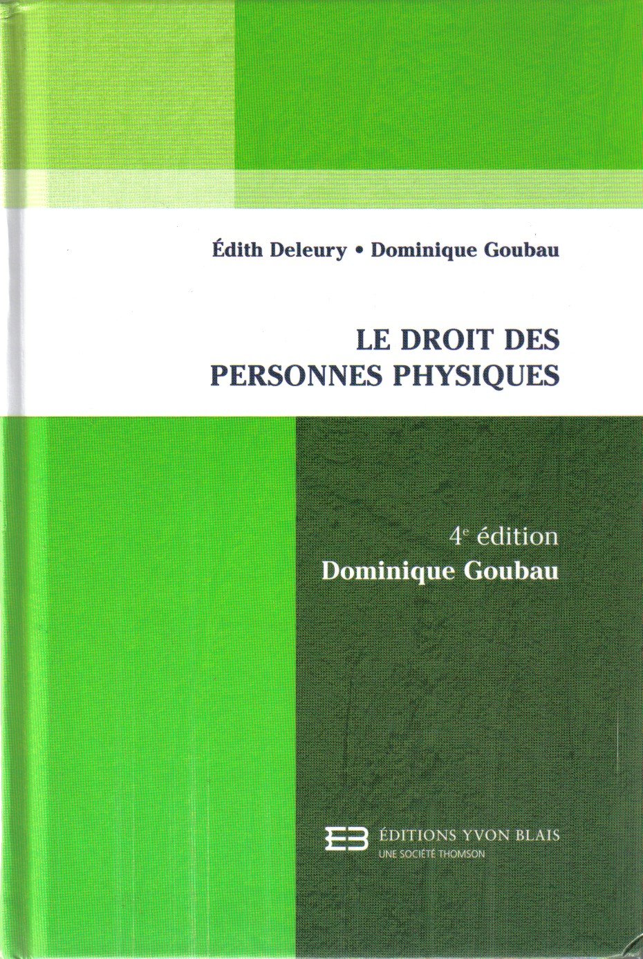 LE DROIT DES PERSONNES PHYSIQUES Books