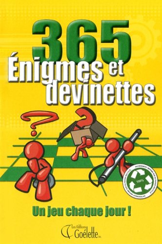 Product Image: 365 ENIGMES ET DEVINETTES VOL.1