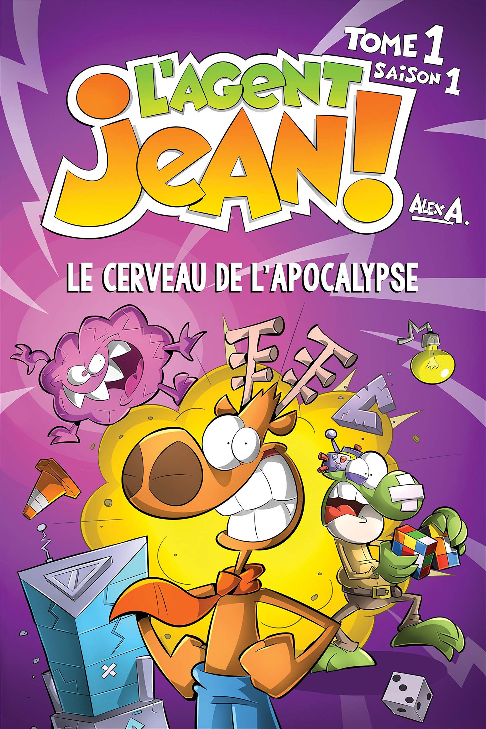 L'AGENT JEAN TOME 1-LE CERVEAU DE L'APOCALYPSE Manga