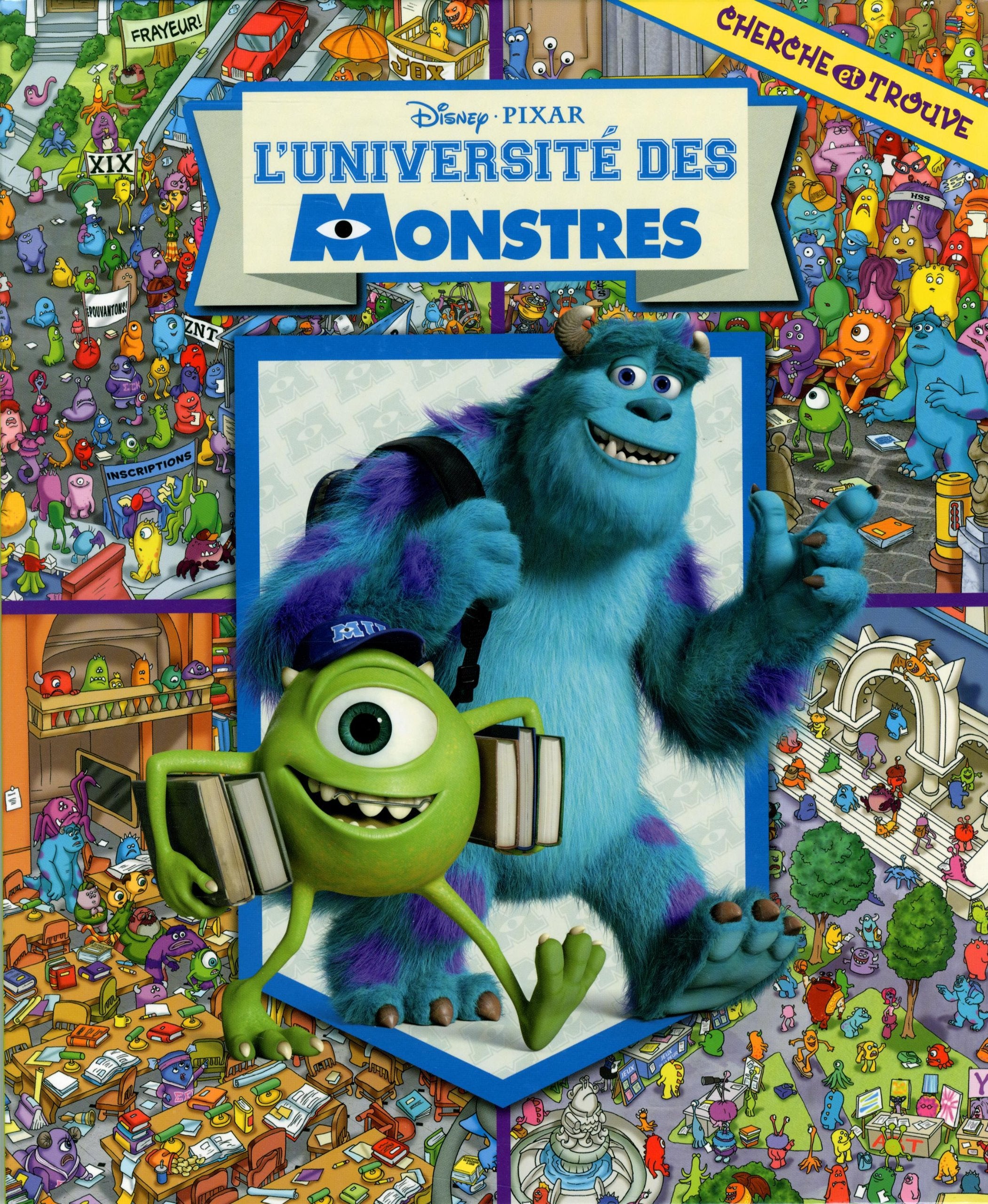 L'Université des monstres: Cherche et trouve Art, VALLEE , EMIE Mawhinney Books