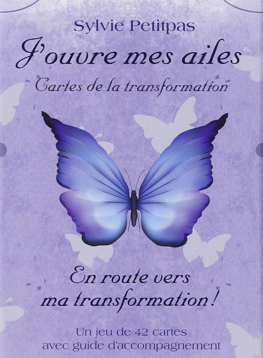 J'ouvre mes ailes: Cartes de la transformation (livre + jeu) Books