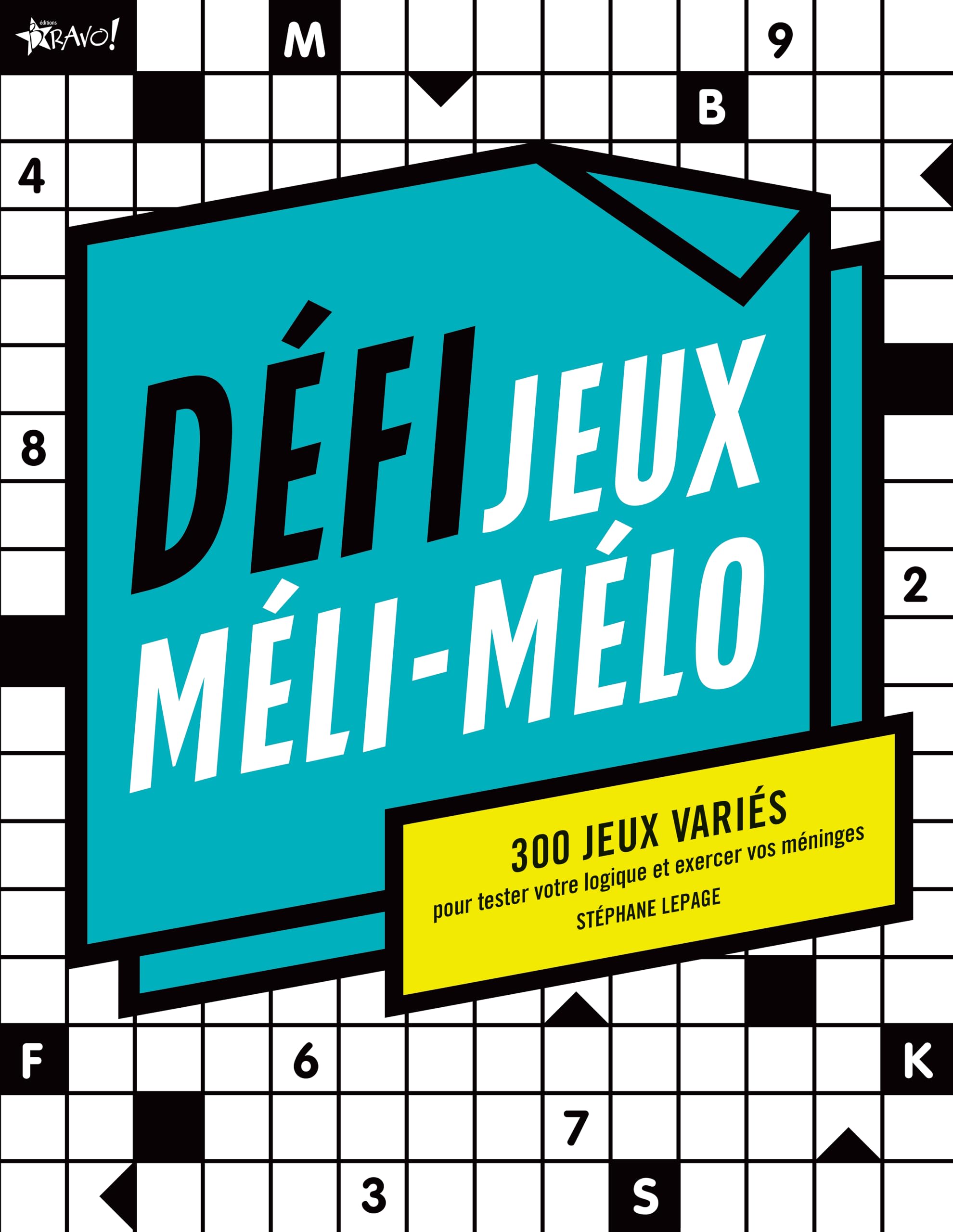 Défi jeux méli-mélo: 300 jeux variés pour tester votre logique et exercer vos méninges Leisure, Home & Garden