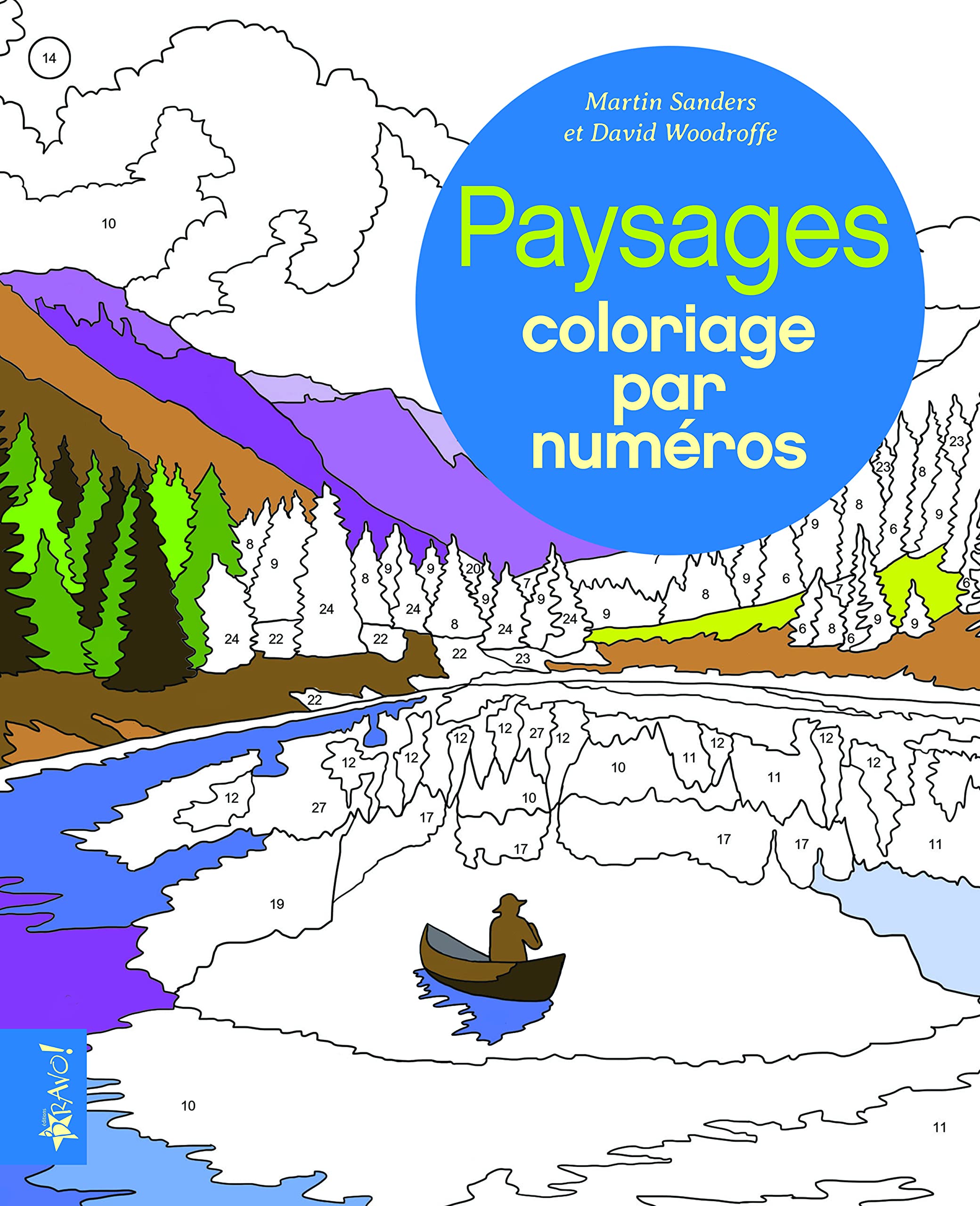 Paysages - Coloriage par numéros Tiptoi & Games