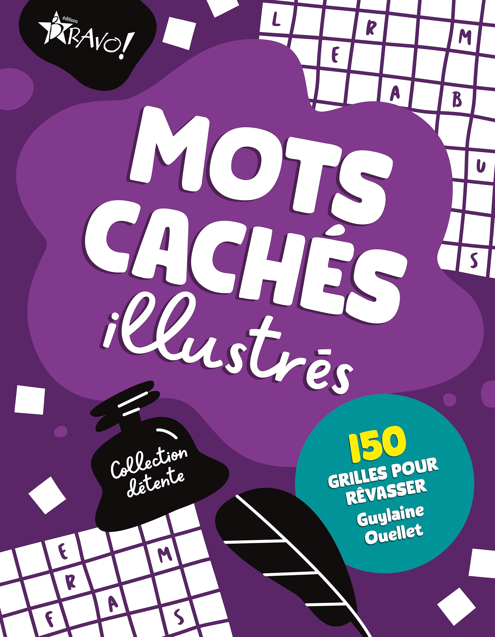 Détente - Mots cachés illustrés: 150 grilles pour rêvasser book